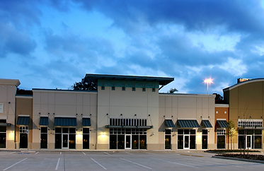 Multi-unit commercial retail buildings